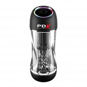 Masturb�tor Pipedream PDX Elite ViewTube Pro See-Thru Vibrating Stroker transparentn�