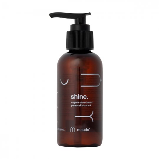 Lubrika�n� gel Maude SHINE Organic Aloe Vera 118 ml
