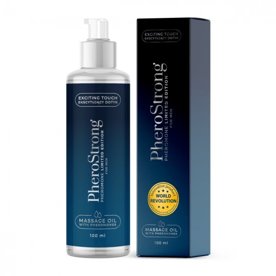 Olej mas�n� PheroStrong Limited Edition s feromony pro mu�e 100 ml