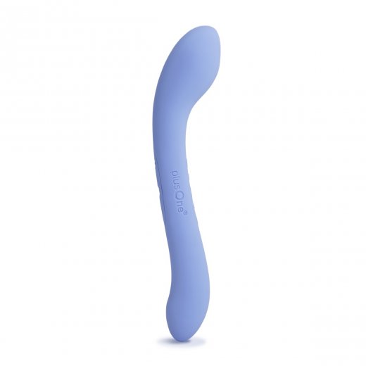 Vibr�tor mas�n� PlusOne Relaxing Meno Glow modr�
