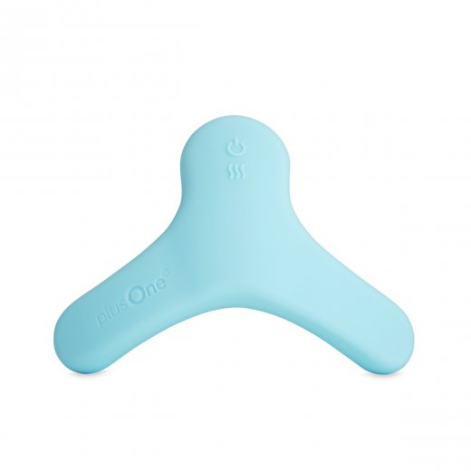 Prsn� a t�lov� stimul�tor PlusOne Heat & Vibration modr�