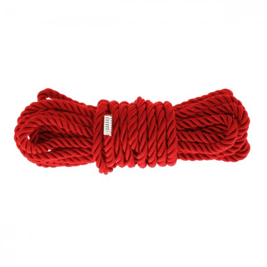 Lano Dream Toys BLAZE DELUXE BONDAGE ROPE �erven� 5 m