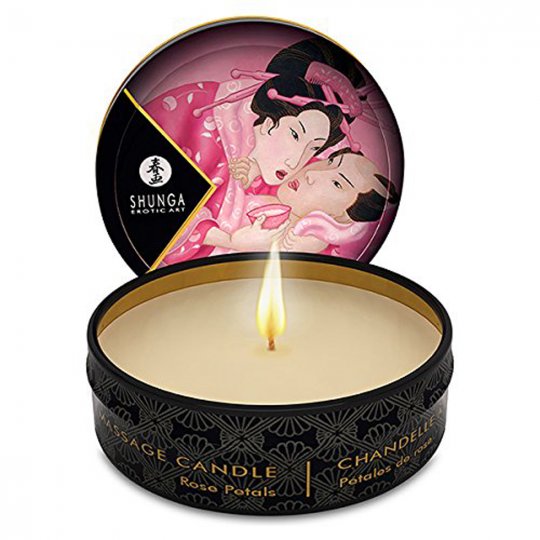 Sv��ka mas�n� Shunga Rose Petals/Aphrodisia 30 ml