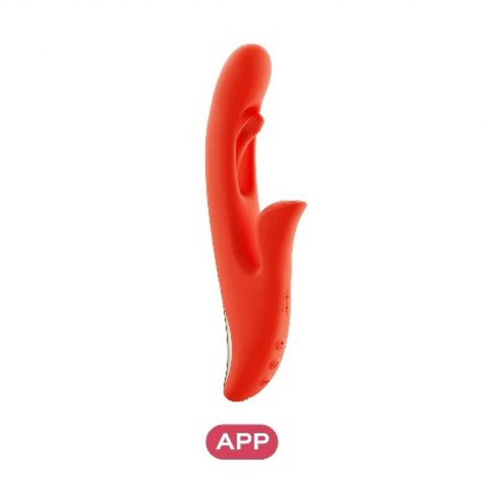 Vibr�tor HONEY PLAY BOX TRESSA App Enabled Tapping G-Spot and Clitoris Stimulation oran�ov�