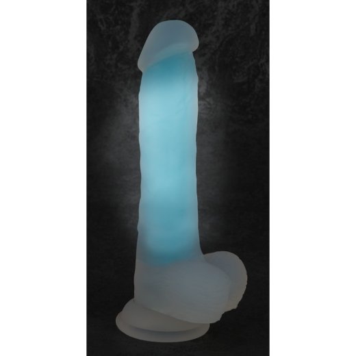 Dildo You2Toys GLOW IN THE DARK modr�
