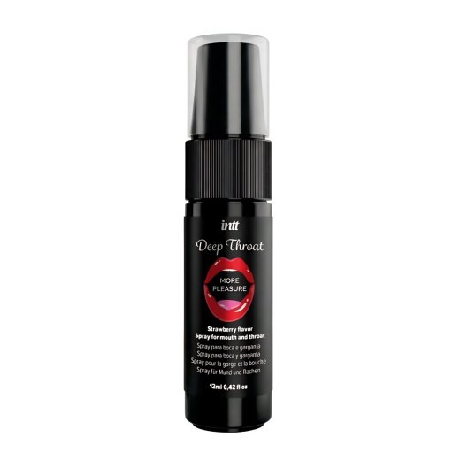Sprej INTT Deep Throat jahoda 12 ml