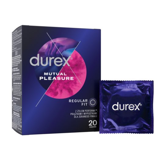 Kondom Durex Mutual Pleasure 20 ks